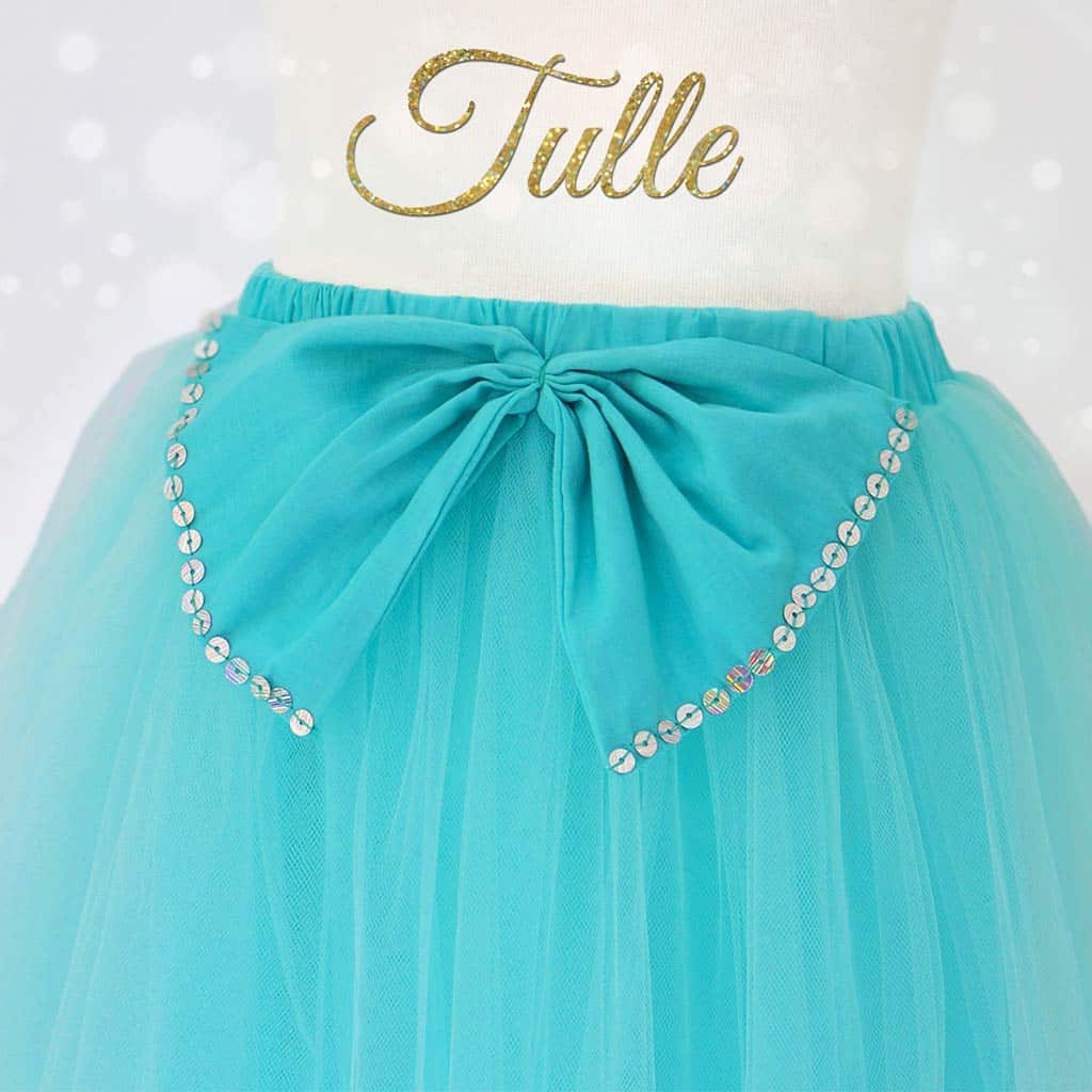 How to Sew Tulle & How to Gather Tulle | Super Easy Way | TREASURIE