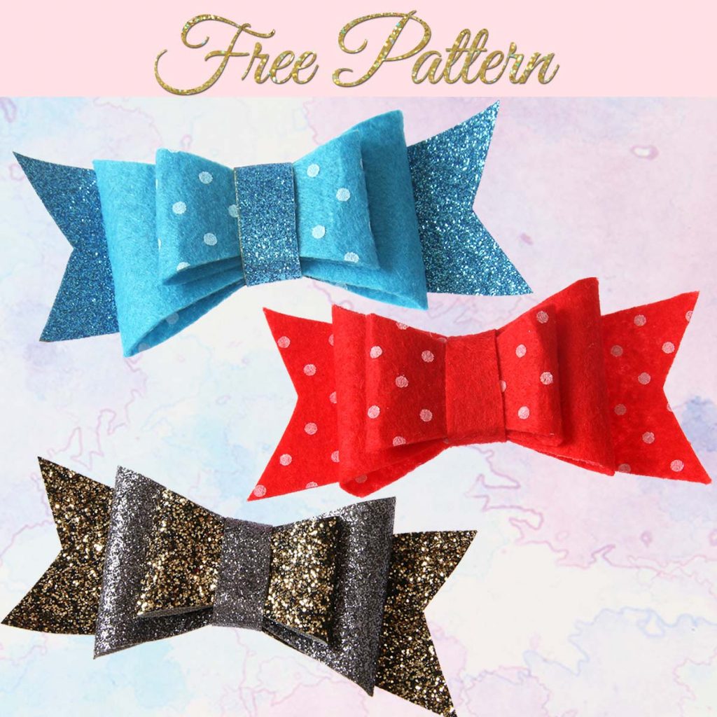 DIY Felt Bow