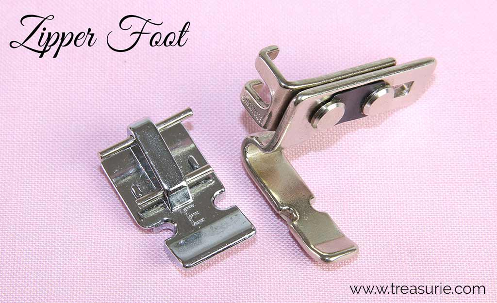 zipper foot examples
