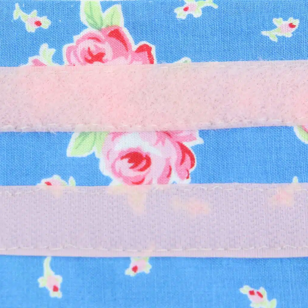 how to sew velcro