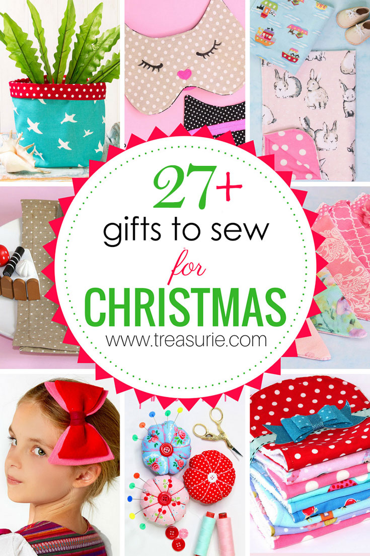 27+ Christmas Gifts To Sew {Best Sewing Christmas Gifts} | TREASURIE