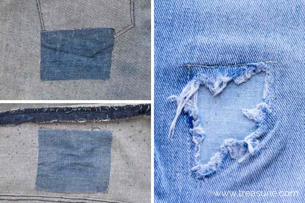 How to Sew a Rip - Best Way to Sew Tears | TREASURIE