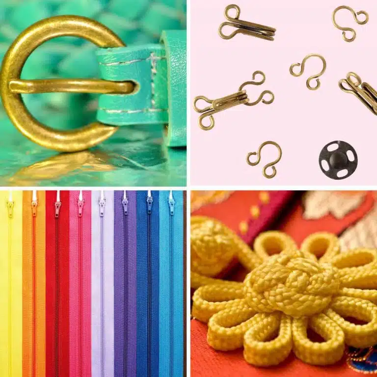 Clothes Fastenings: 13 Types of Clothing Closures for Sewing | TREASURIE
