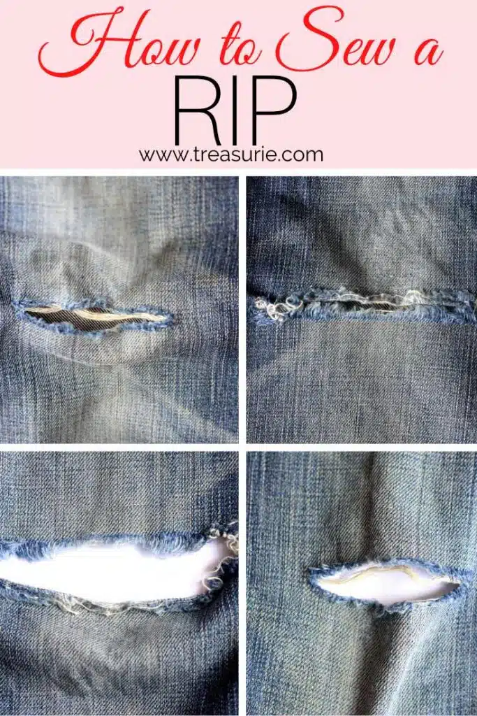 How to Sew a Rip