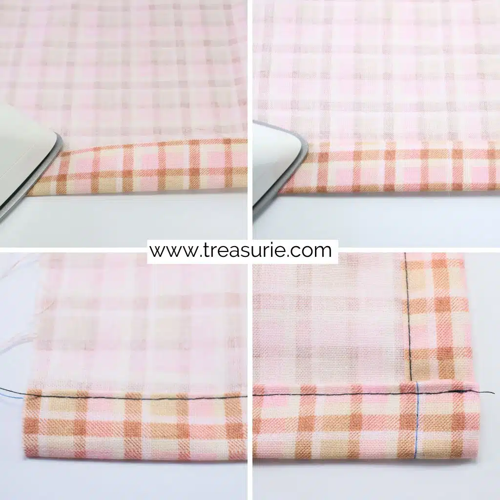 How to Make a Tablecloth Hems