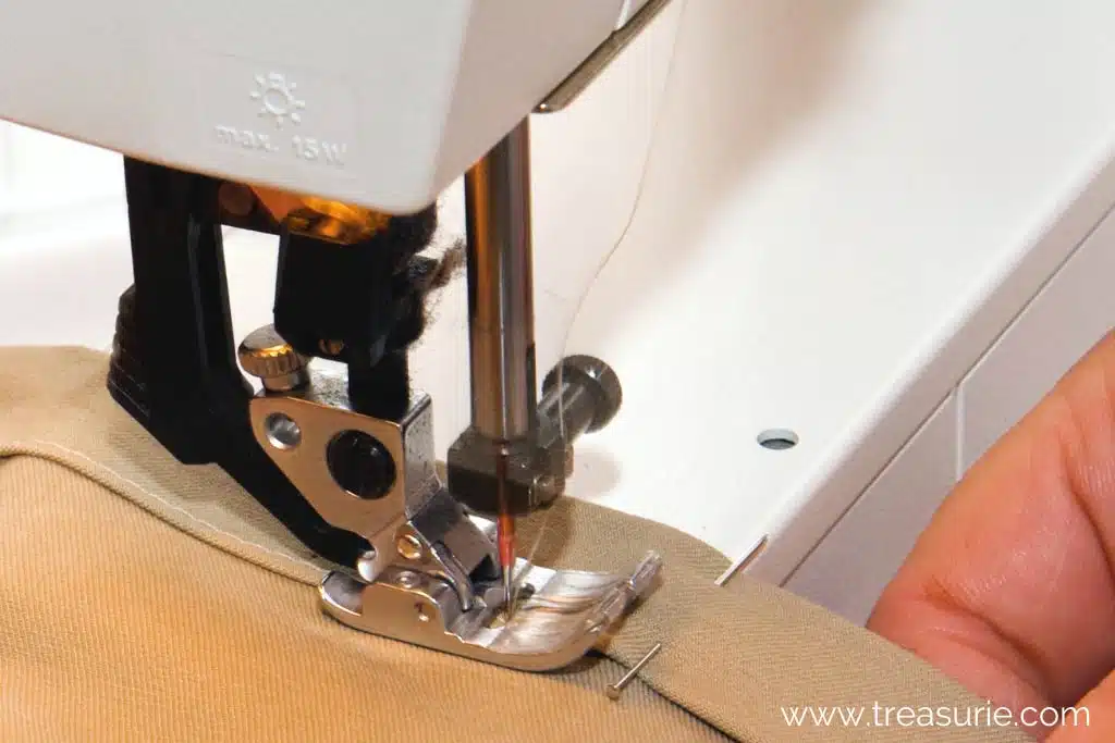 How to Hem Pants with a Straight Stitch