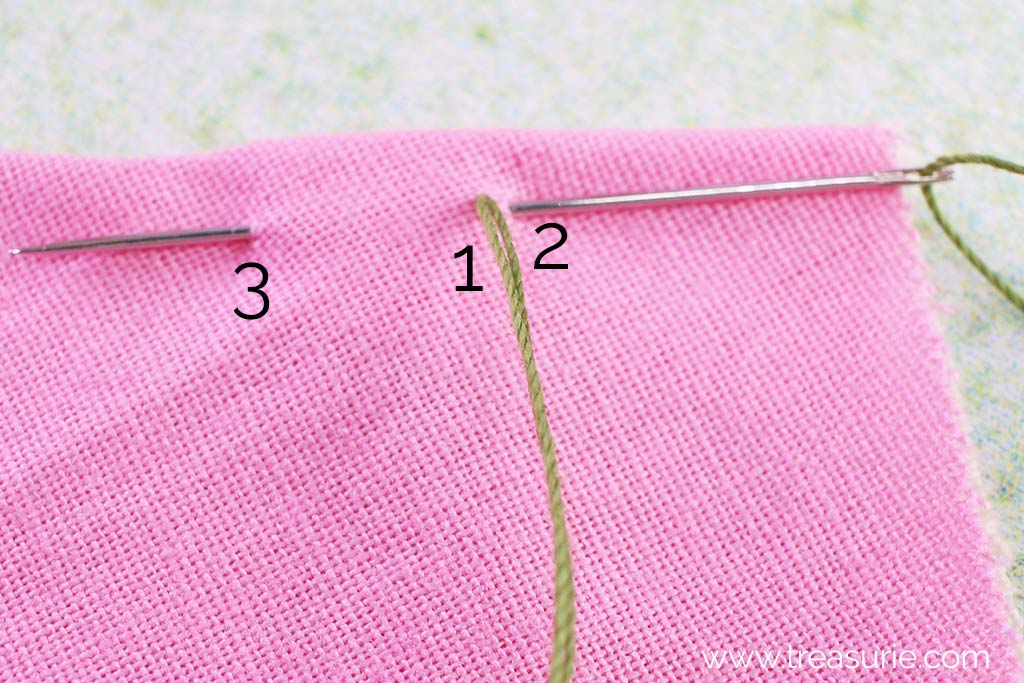 Pick Stitch Easiest Tutorial for Beginners TREASURIE