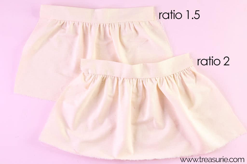 Gathered Skirt Pattern Ratios