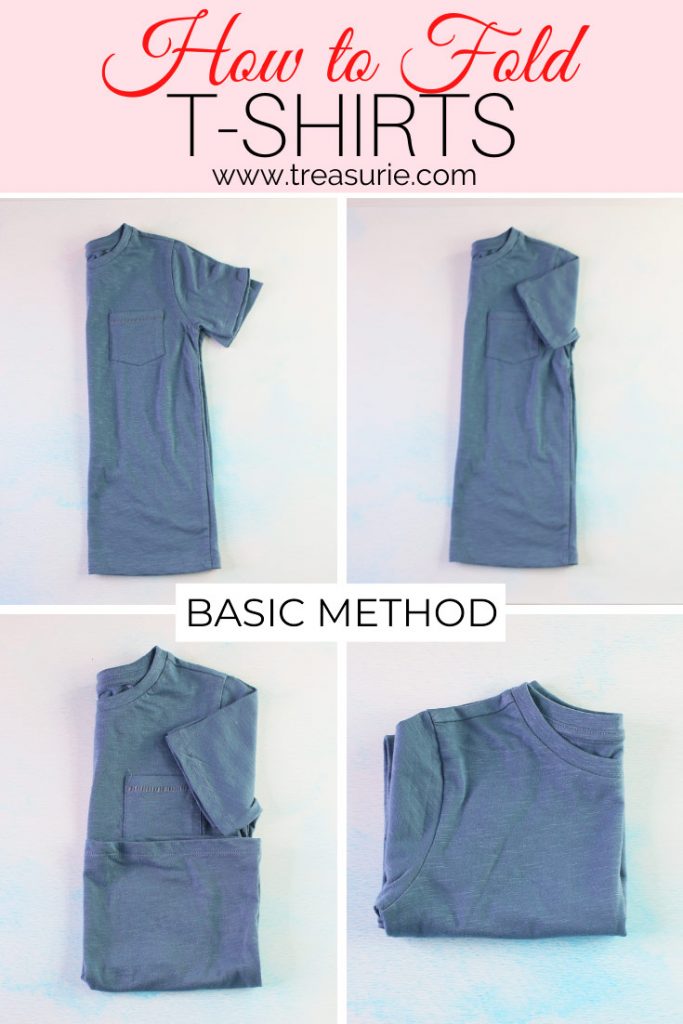 How to Fold T-shirts Quickly