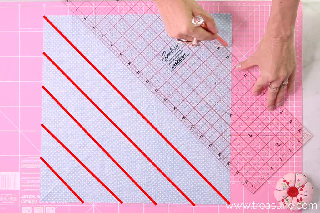 What is Bias Tape - Cutting Strips