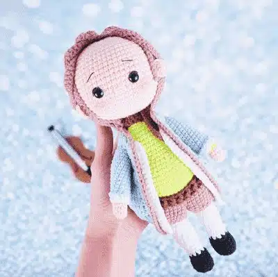 Crochet Doll Pattern Stringy DingDing