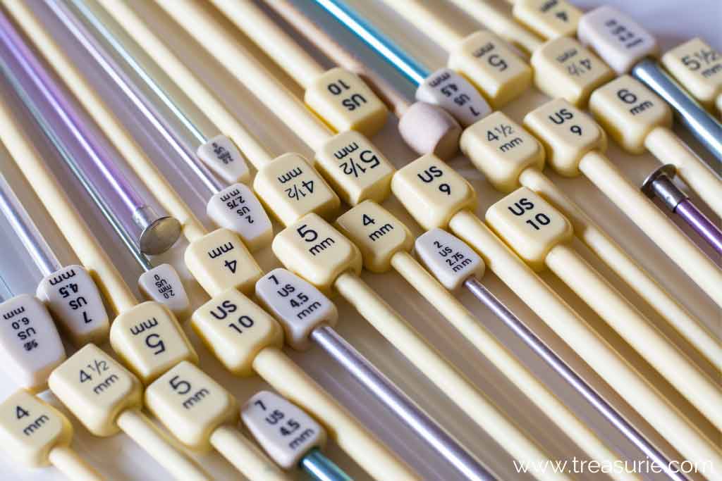 Knitting Needle Sizes - Conversions