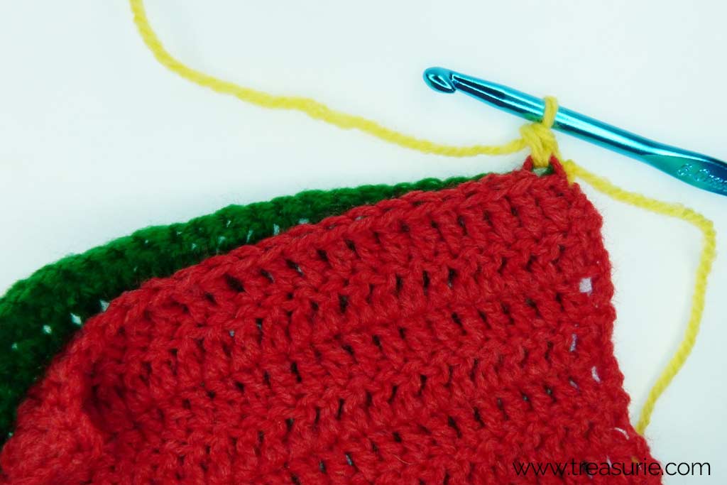           How to Finish Off Crochet - Joining with sc