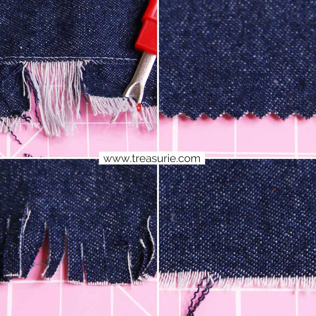 How to Fray Hems
