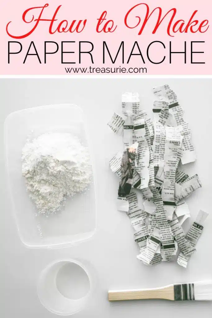 How to Make Paper Mache, Made Easy for Beginners | TREASURIE