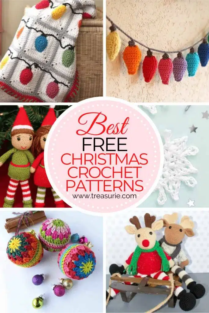 27+ Free Christmas Crochet Patterns To Make Today | TREASURIE