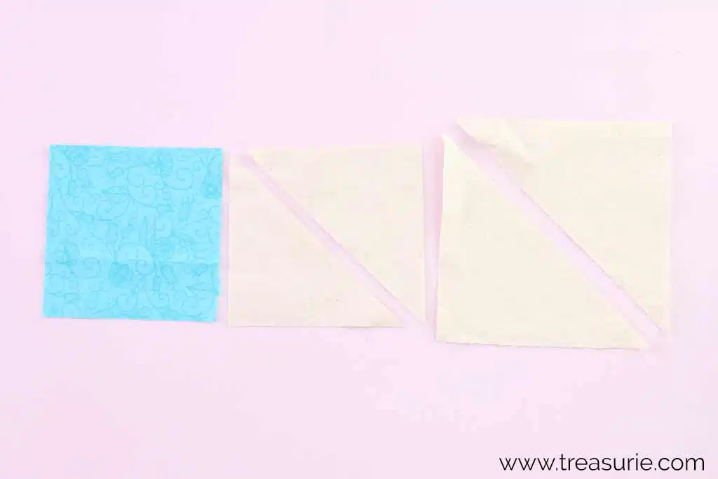 Square in a Square Quilt Blocks - Method 1