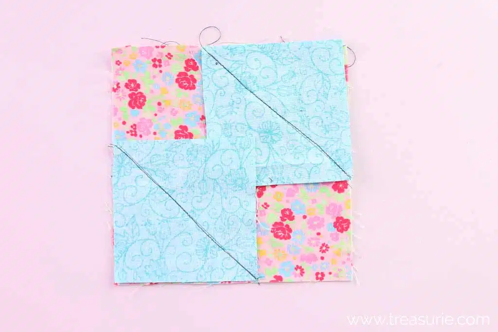 Square in a Square Quilt Blocks - Method 2