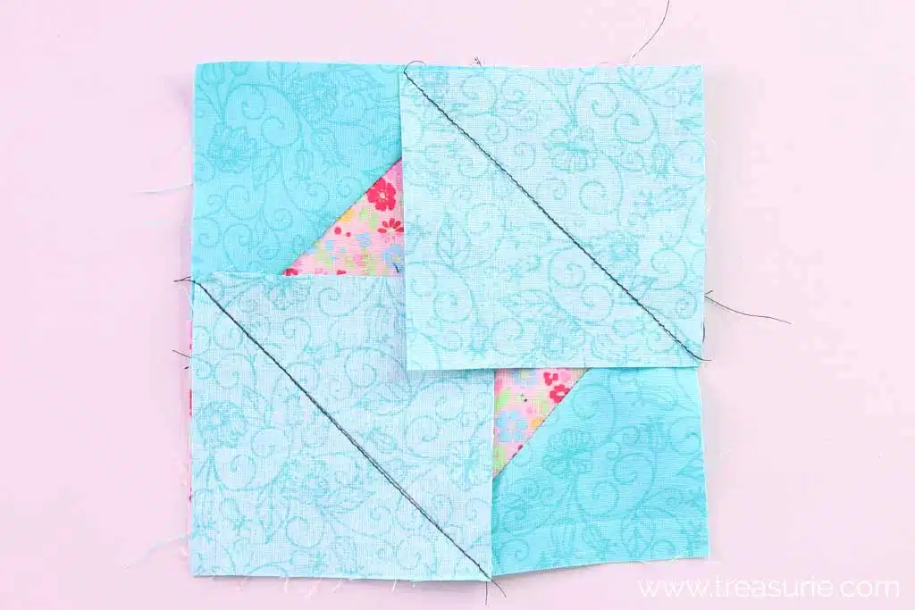 Square in a Square Quilt Blocks - Method 2