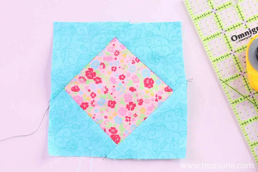 Square in a Square Quilt Blocks - Method 2