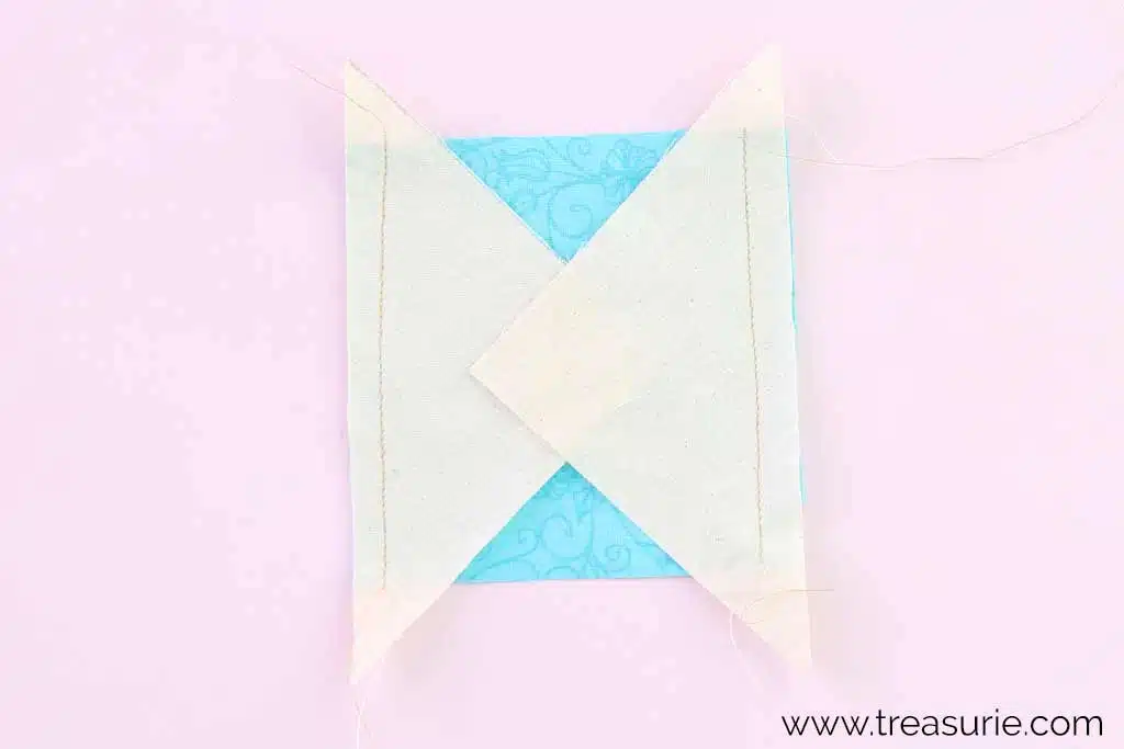Square in a Square Quilt Blocks - Method 1