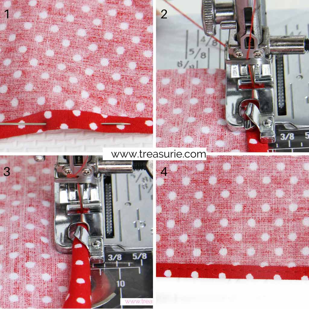 How to Sew a Hem - Rolled