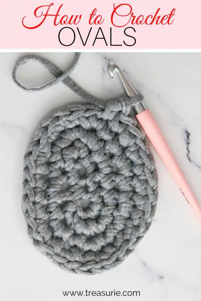 How To Crochet An Oval, Any Size Pattern For Beginners | TREASURIE