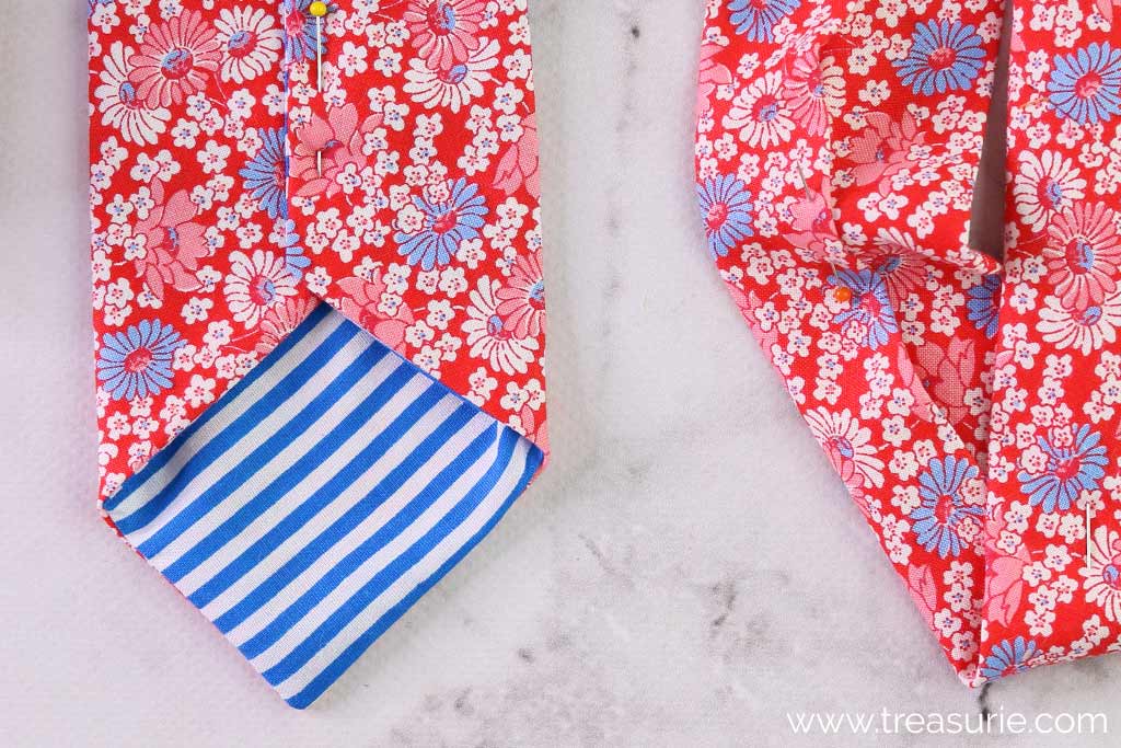 How to Make a Tie in the Center