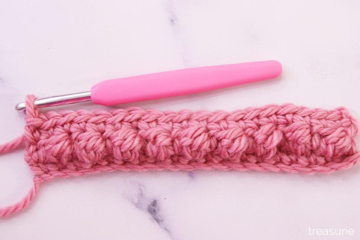 How To Crochet Berry Stitch For Beginners | TREASURIE