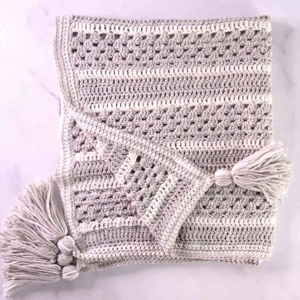 Double Crochet Throw Pattern featured image
