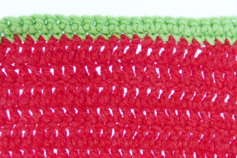   How to Finish Off Crochet - sc borders