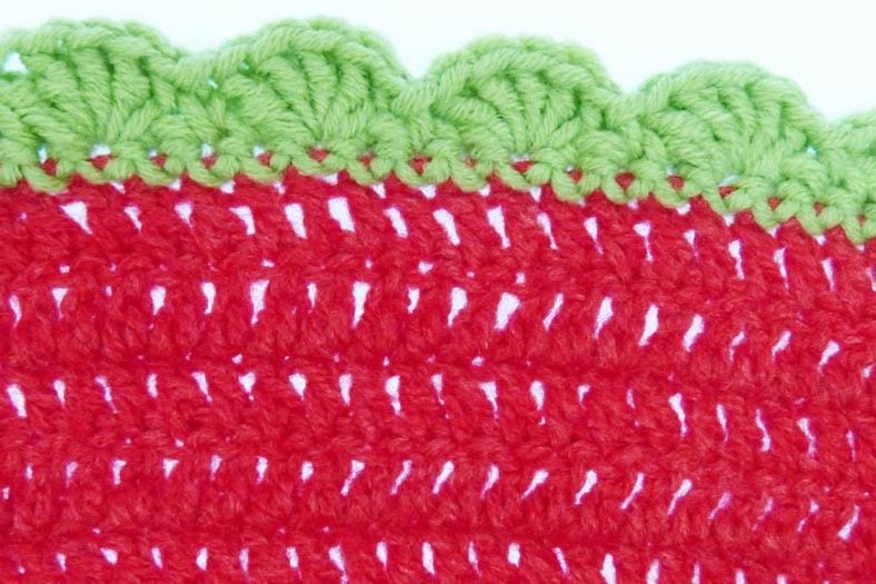      How to Finish Off Crochet - Shell Stitch Borders   