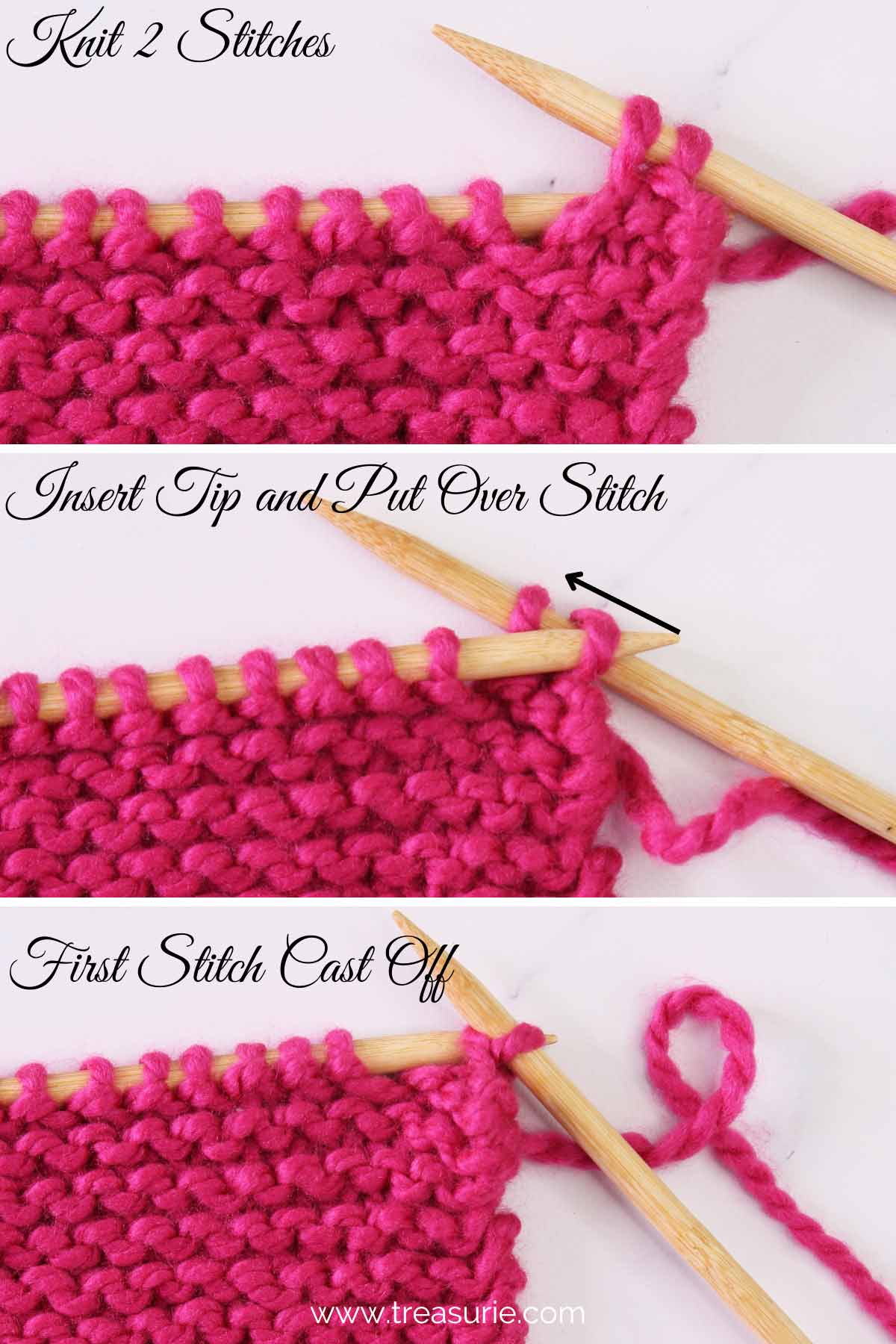 How to Cast Off a Scarf