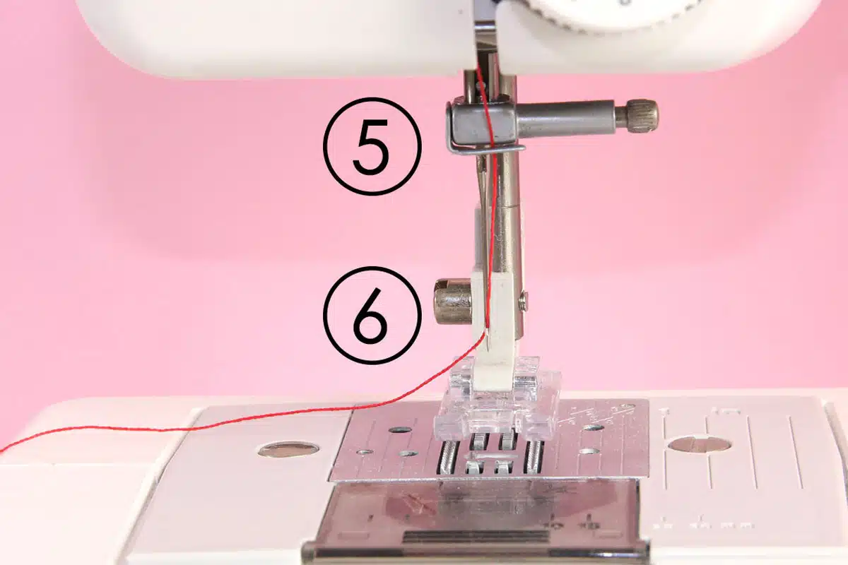 How To Thread A Sewing Machine | Step By Step | TREASURIE