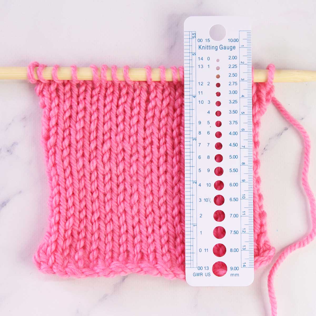 Knitting Gauge \u0026 Easiest Method to Measure | TREASURIE, image size:1200x1200