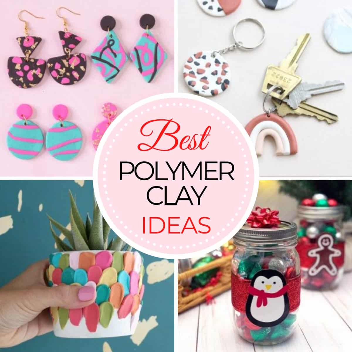 50 Polymer Clay Ideas Projects Best of the Best TREASURIE