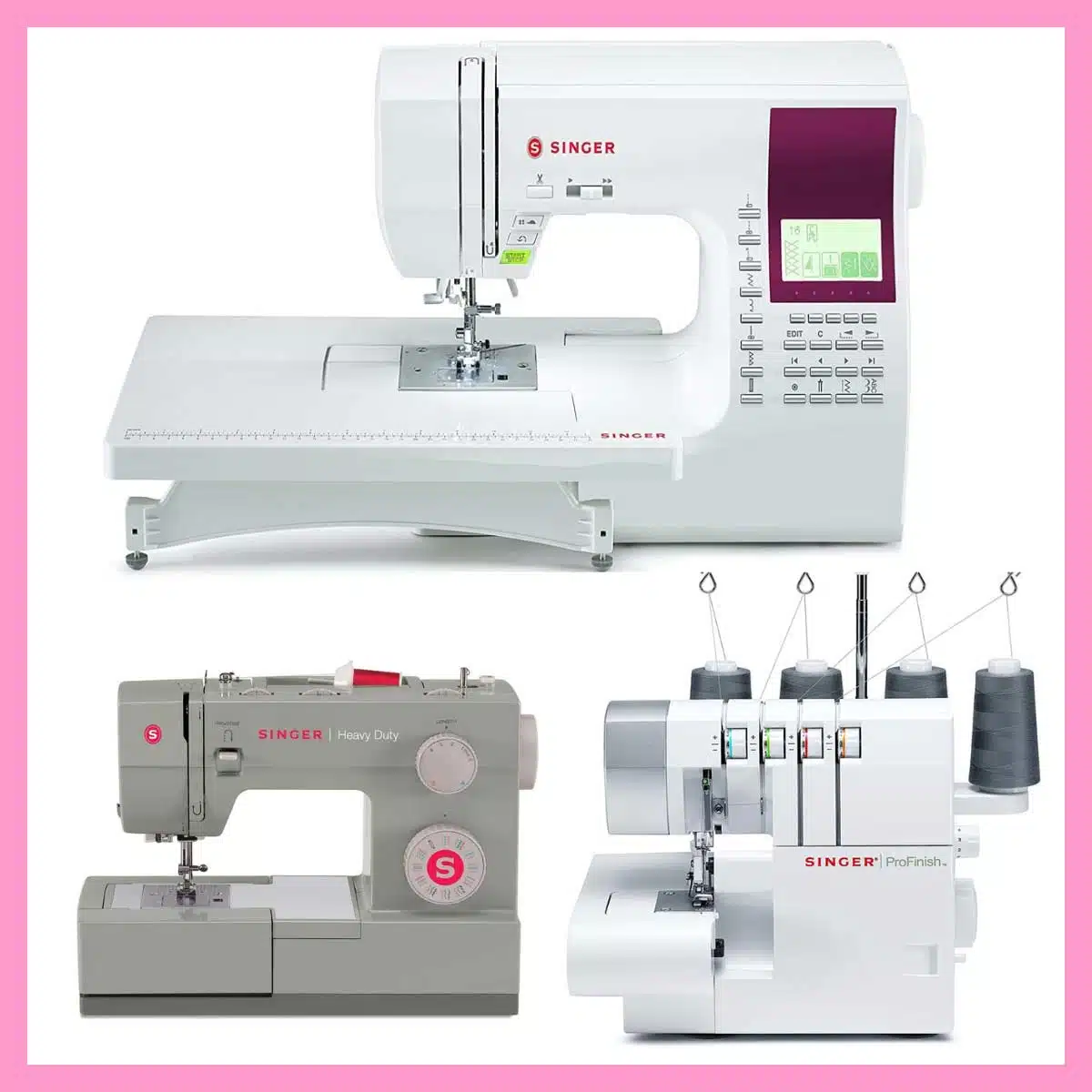 Mini Sewing Machine for Beginners, 2 Speed Embroidery Stitching Heavy Duty  Quilting Machine Easy to Use